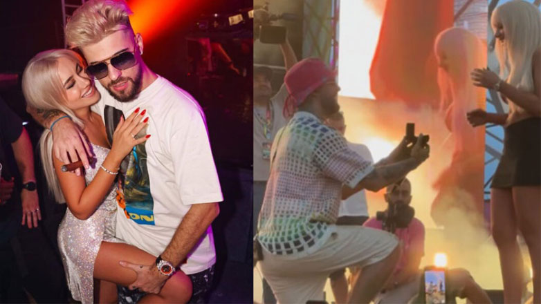 Ο ράπερ FY έκανε πρόταση γάμου στην αγαπημένη του στη σκηνή του Colourday Festival -Βίντεο