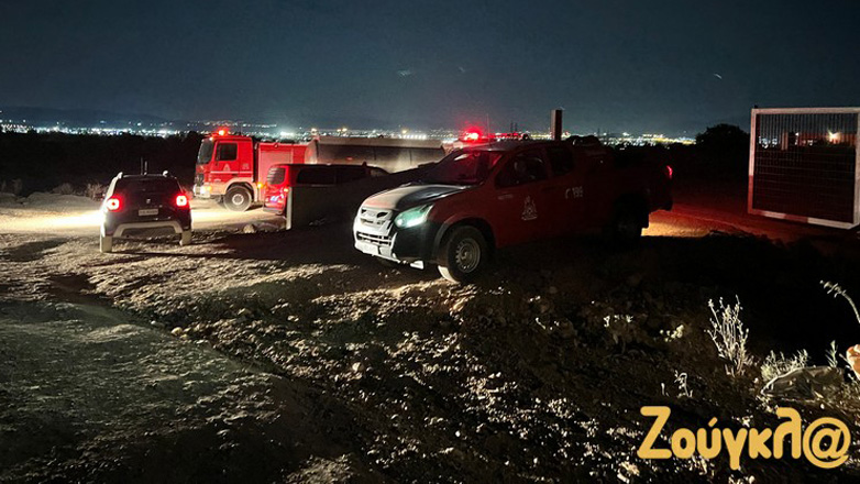 Σε ύφεση η πυρκαγιά στη Μήλο