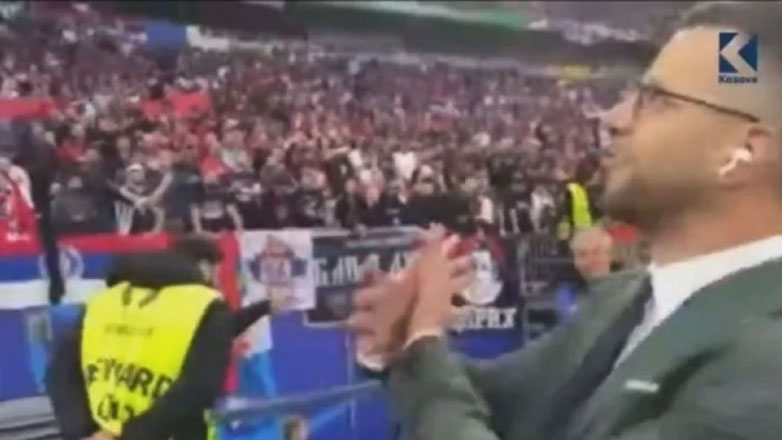 Euro 2024: Κοσοβάρος δημοσιογράφος τιμωρήθηκε για χειρονομία με τον δικέφαλο αετό