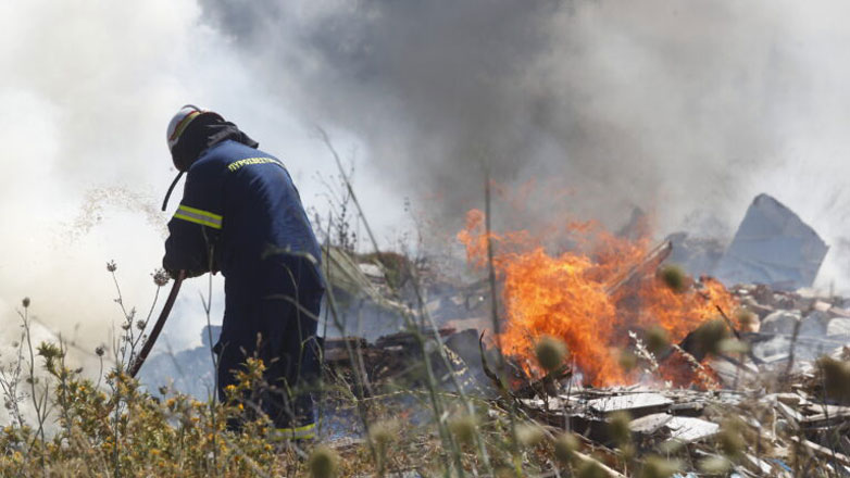 Πυρκαγιά στην Κερατέα