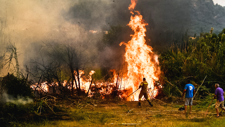 Δραματική η κατάσταση του πύρινου μετώπου στην Ηλεία