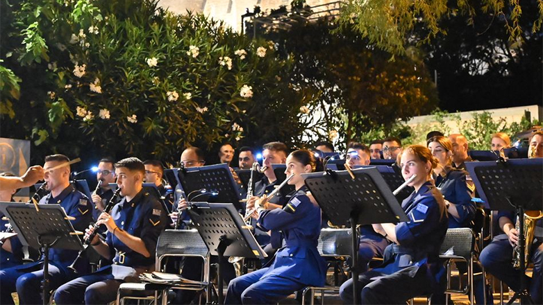 Συναυλία στην Ακρόπολη από τη Μπάντα της Πολεμικής Αεροπορίας