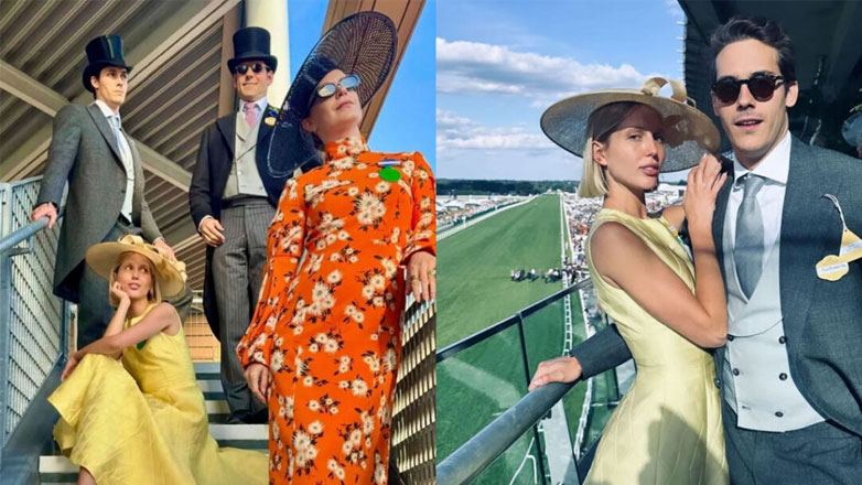 Μαρία Ολυμπία: Στο Royal Ascot με την Ευγενία Νίαρχου και τον γοητευτικό γιο του θρυλικού μοντέλου Elle MacPherson
