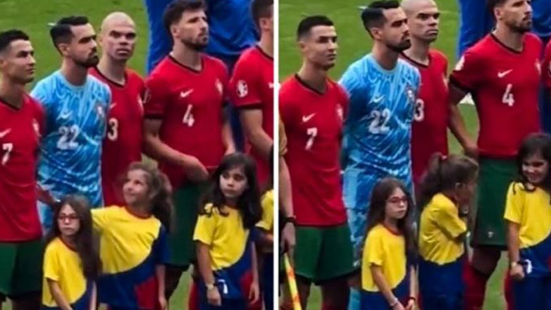 Euro 2024: Η μικρή άγγιξε τον Ρονάλντο για να βεβαιωθεί ότι είναι αληθινός