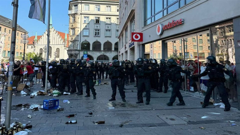 Euro 2024: Επεισόδια στο Μόναχο πριν την αναμέτρηση Σερβία-Δανία