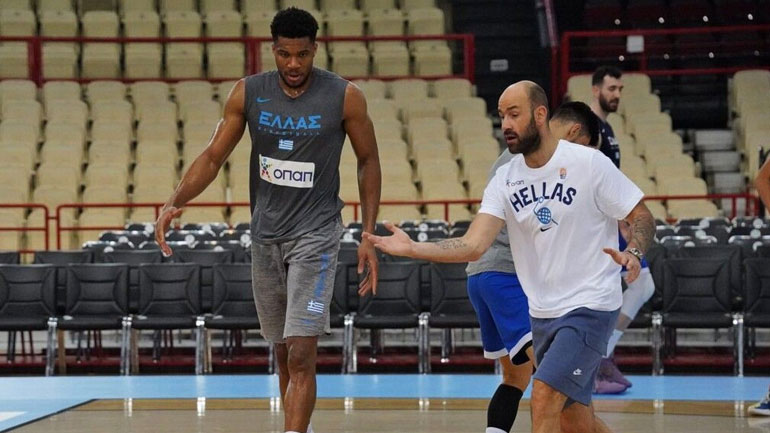 Εθνική: Μπήκε στις προπονήσεις ο  Γιάννης Αντετοκούνμπο