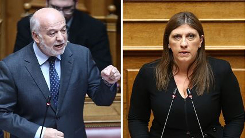 Βουλή: Έντονη αντιπαράθεση του Γιώργου Φλωρίδη με την Ζωή Κωνσταντοπούλου