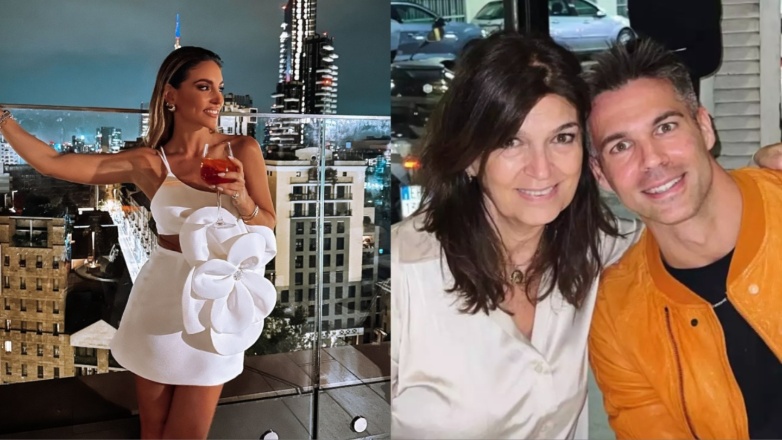 Αθηνά Οικονομάκου: Φωτογραφίζεται αγκαλιά με την μητέρα του συντρόφου της Bruno Cerella