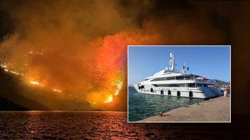 «Οι Ελληνικές Αρχές μας επέτρεψαν να φύγουμε» – Η πρώτη αντίδραση του επιχειρηματία από το Καζακστάν για τη φωτιά στην Ύδρα