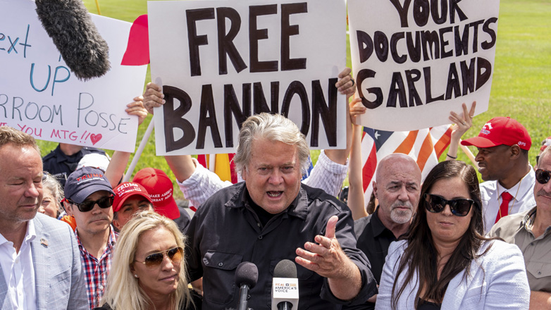 ΗΠΑ: Στη φυλακή ο σύμμαχος του Τραμπ, Στιβ Μπάνον, για περιφρόνηση του Κογκρέσου