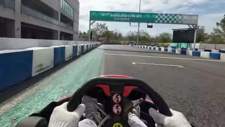 Υπάρχει πίστα Kart, πιστό αντίγραφο της Suzuka, αλλά σε κλίμακα 1:10 (Βίντεο)