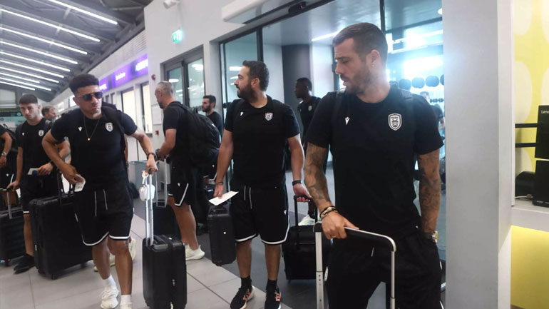 ΠΑΟΚ: «Πέταξε» για την Ολλανδία και το βασικό στάδιο προετοιμασίας