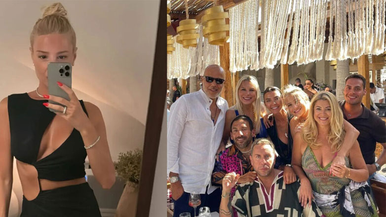 Ξεσάλωσε στη Μύκονο η Φαίη Σκορδά – Η συνάντηση με τον Γιώργο Μαζωνάκη