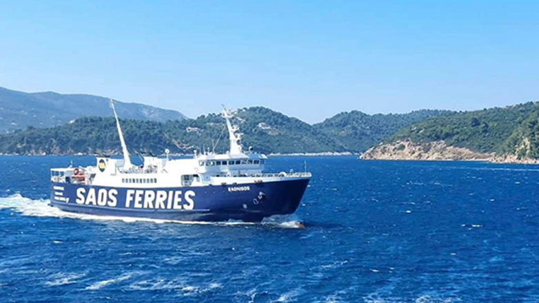 Ελεύθερος ο πλοίαρχος του «ΣΑΟΝΗΣΟΣ» που προσέκρουσε σε βραχώδη σημείο του λιμανιού της Φολεγάνδρου