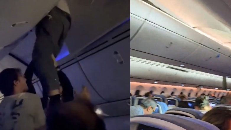 Επιβάτης σφηνώθηκε στο ντουλάπι των αποσκευών σε αναταράξεις πάνω από τον Ατλαντικό