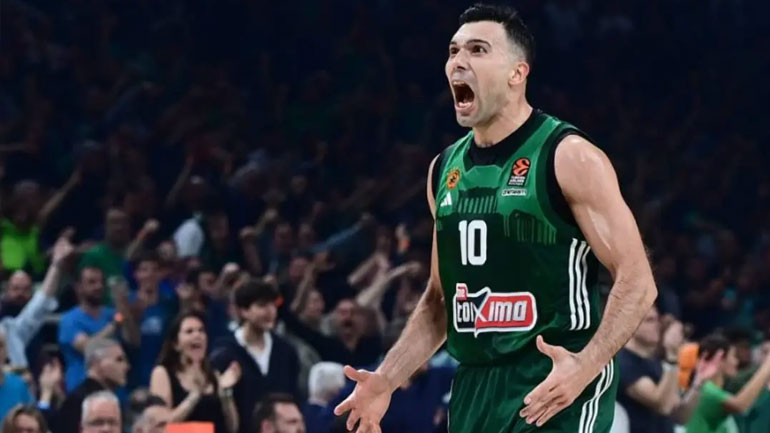 Basket League: MVP της σεζόν ο Κώστας Σλούκας