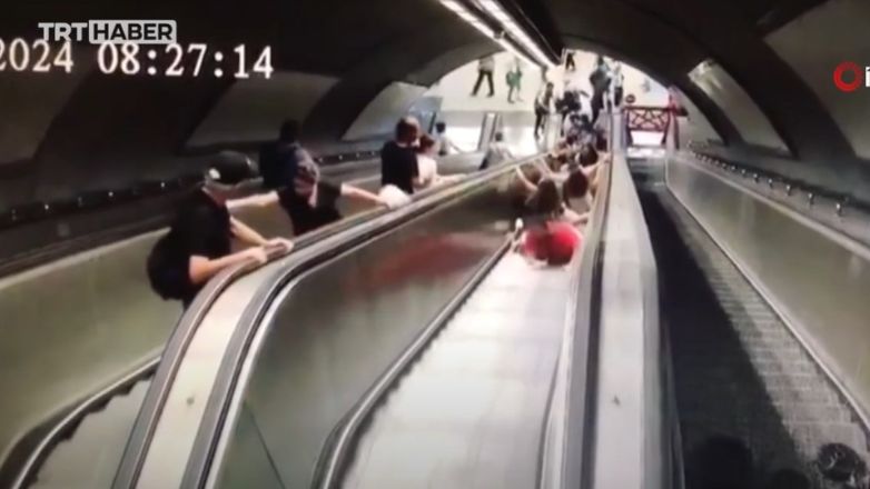 Τουρκία: Σοκαριστικό ατύχημα σε κυλιόμενη σκάλα στο μετρό της Σμύρνης – 11 τραυματίες