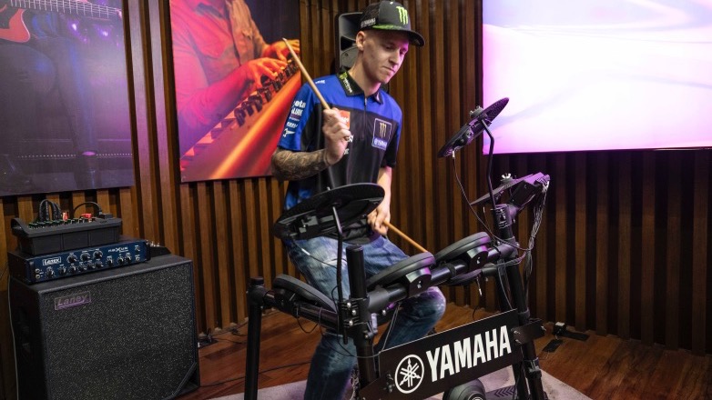 Συνέχιση της συνεργασίας των μουσικών οργάνων της Yamaha με την ομάδα του MotoGP