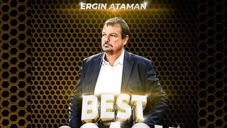 Basket League: Προπονητής της χρονιάς ο Εργκίν Αταμάν