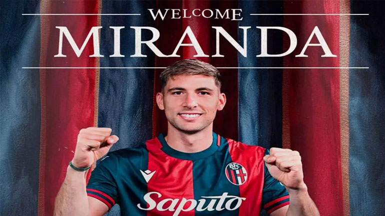 Στην Μπολόνια ο Μιράντα