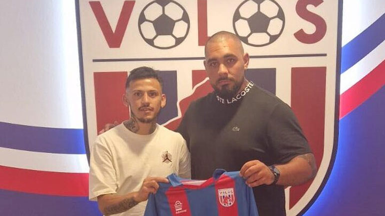 Ο Αργεντινός Μεντιέτα στο Βόλο