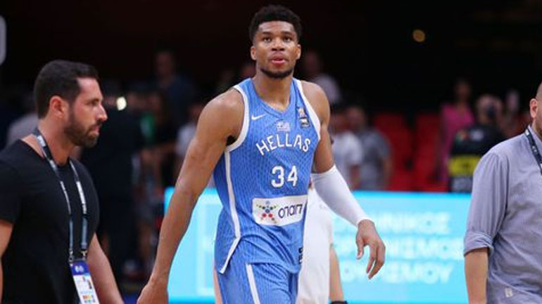 Εθνική: Χωρίς τον Γιάννη Αντετοκούνμπο απέναντι στην Αίγυπτο