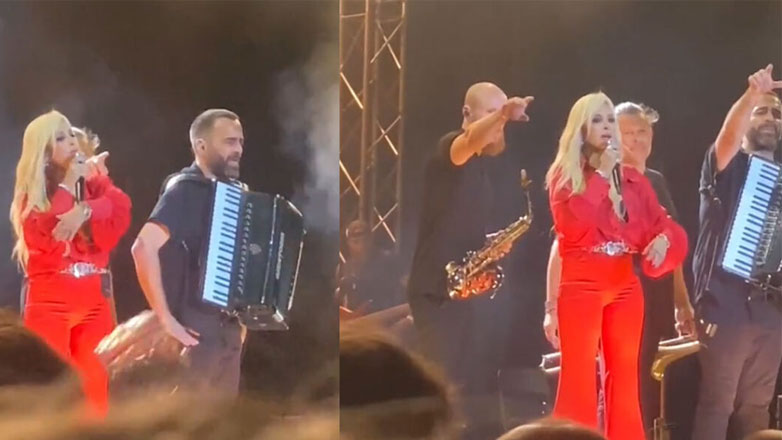 Η Άννα Βίσση διέκοψε τη συναυλία της στην Πάτρα όταν λιποθύμησαν δύο θαυμάστριες