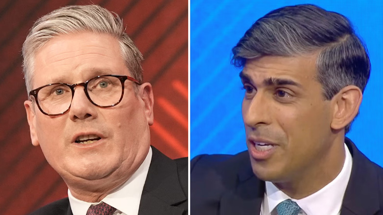 Ο πρωθυπουργός Ρίσι Σούνακ συγχαίρει τον Κιρ Στάρμερ για τη νίκη των Εργατικών