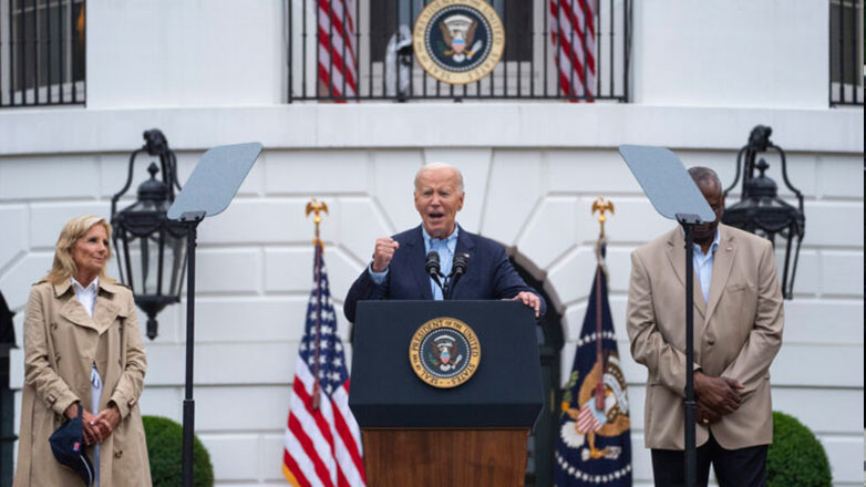 ΗΠΑ: «Δεν πάω πουθενά», είπε ο Μπάιντεν στην εκδήλωση για τον εορτασμό της 4ης Ιουλίου