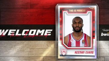 Ο Ολυμπιακός ανακοίνωσε τον Έβανς