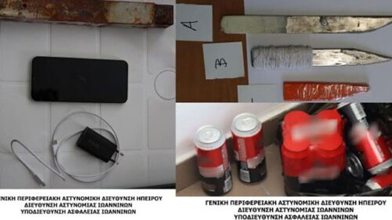 Νέα έφοδος στις φυλακές Ιωαννίνων – Κατασχέθηκαν μαχαίρια και γκλοπ