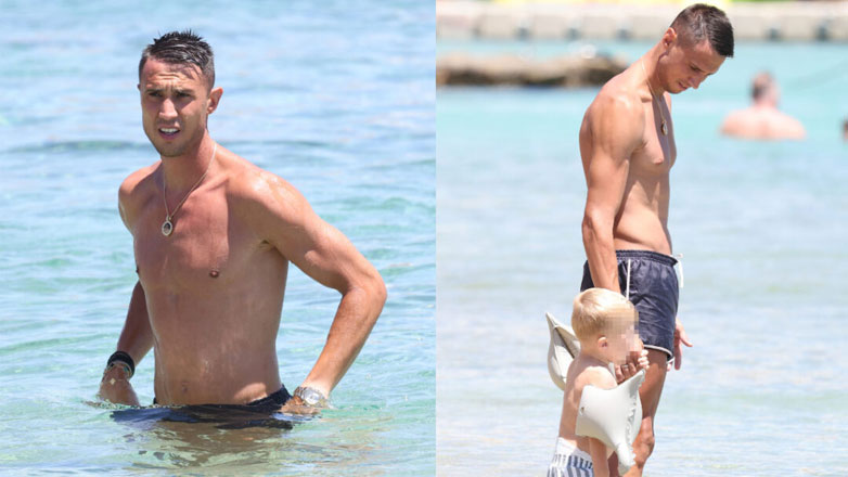 Οδυσσέας Βλαχοδήμος – Απολαμβάνει ξέγνοιαστες στιγμές στη Μύκονο με την οικογένειά του