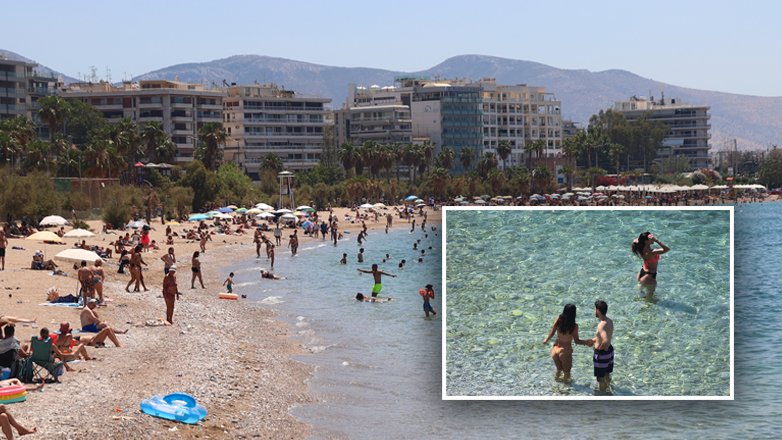 Οι έντεκα ακατάλληλες παραλίες για κολύμπι στην Αττική