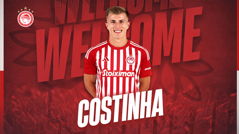 Ο Ολυμπιακός ανακοίνωσε τον Κοστίνια