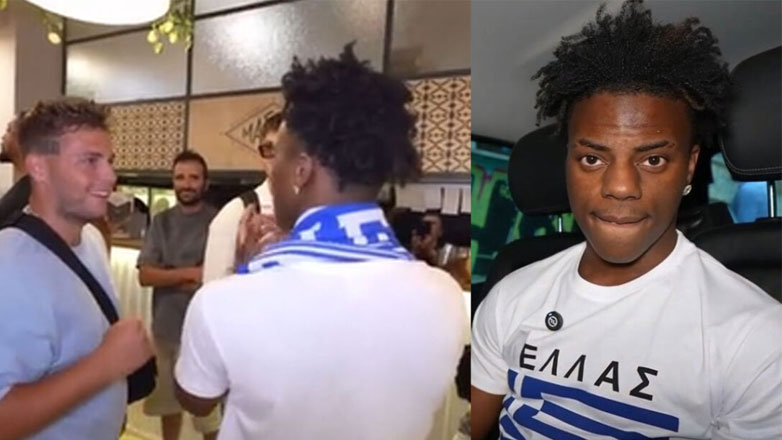 Αλέξανδρος Κοψιάλης: Η αμήχανη στιγμή που ο παγκoσμίου φήμης youtuber IshowSpeed τον αγνοεί για να φάει πιτόγυρα