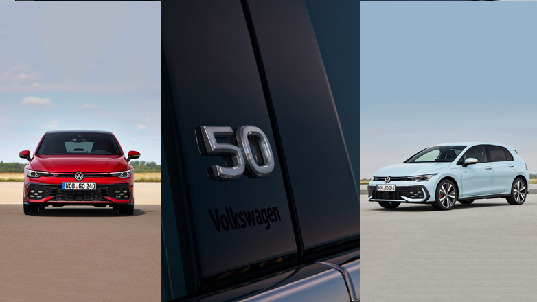 Golf: To best seller μοντέλο της VW έγινε… 50 ετών και οι Γερμανοί έβγαλαν το επετειακό «Volkswagen Golf 50 Years»