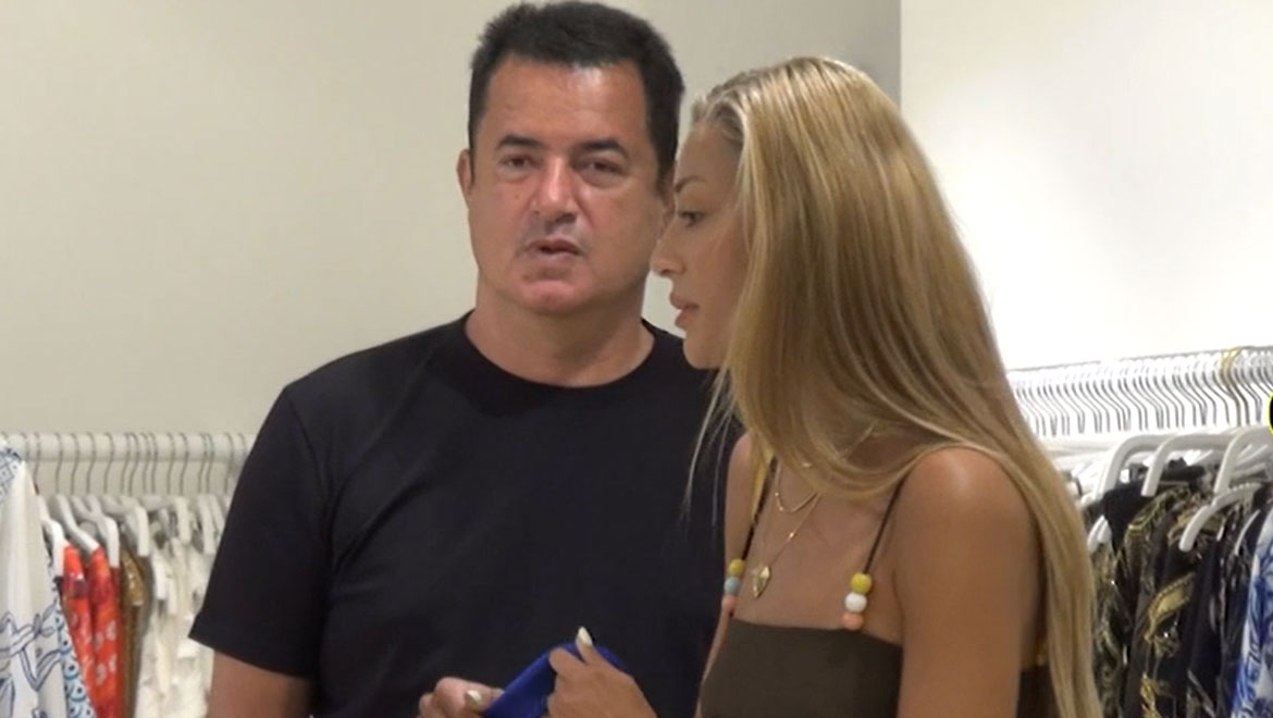 Ο Acun Ilicali για ψώνια με την καλλονή σύντροφό του στη Μύκονο