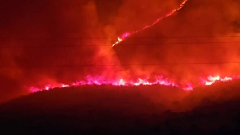 Συνεχίζονται οι επιχειρήσεις για την κατάσβεση πυρκαγιάς στη νότια Αλβανία