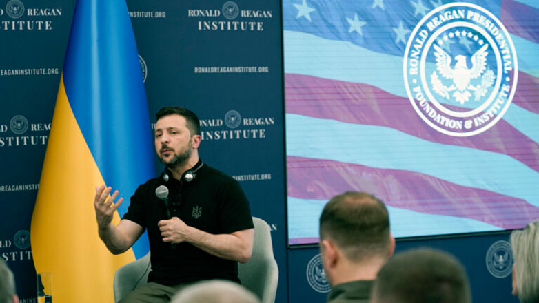 Ζελένσκι: «Δεν γνωρίζω τι θα κάνει ο Τραμπ αν εκλεγεί ξανά πρόεδρος των ΗΠΑ»