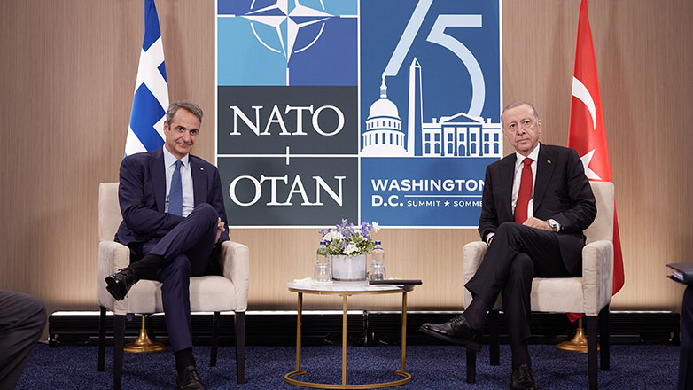 Ανακοίνωση της τουρκικής προεδρίας για τη συνάντηση Μητσοτάκη – Ερντογάν