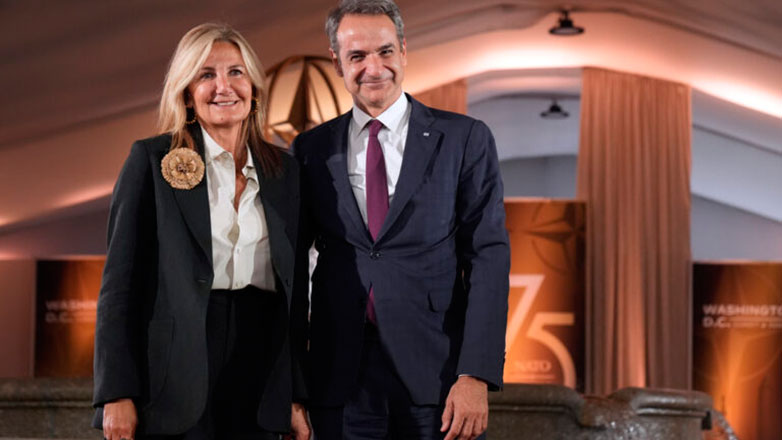 Στην επετειακή εκδήλωση για τα 75 χρόνια του ΝΑΤΟ παρέστη ο Κυριάκος Μητσοτάκης