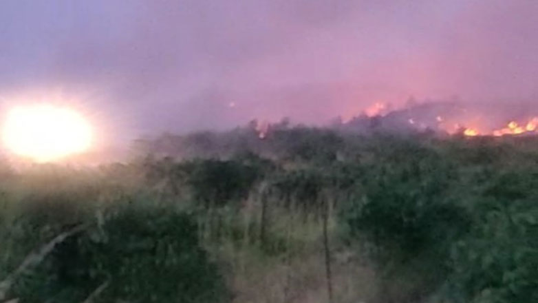 Χωρίς ενεργό μέτωπο η φωτιά στη Στιμάγκα Κορινθίας