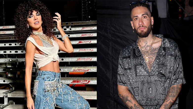 Μαρία Σολωμού: Απόλαυσε τον Mente Fuerte από τις πρώτες σειρές στη συναυλία του με τη Δέσποινα Βανδή