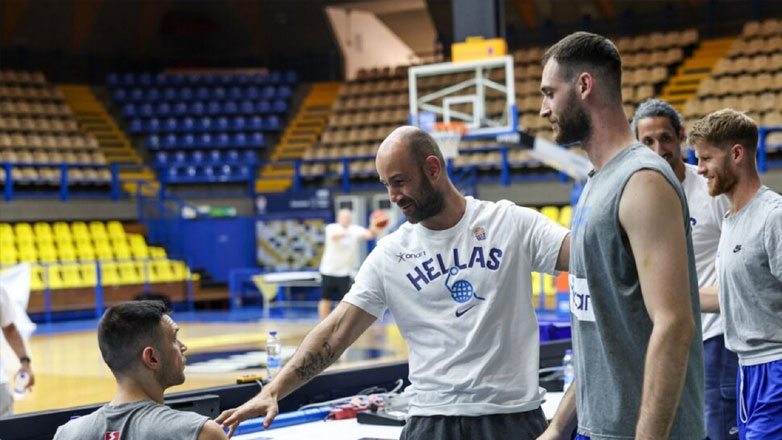 Στο Περιστέρι η επιστροφή της Εθνικής Ανδρών στις προπονήσεις