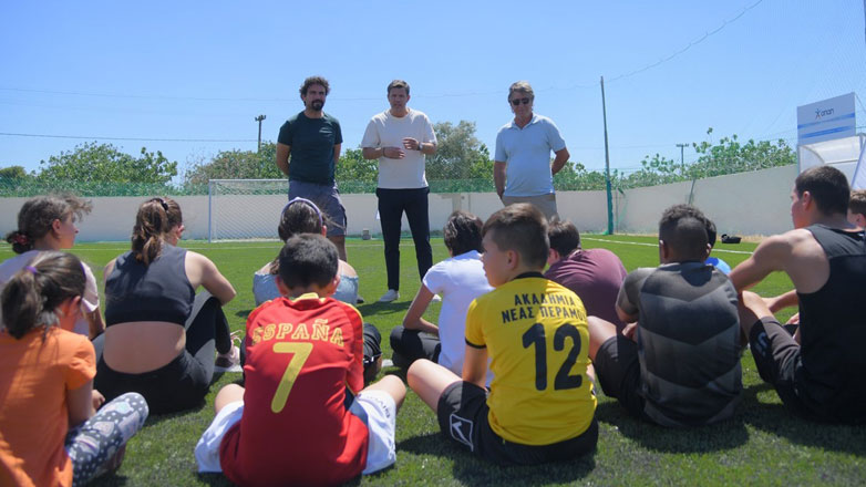 Ο ΟΠΑΠ παρέδωσε ένα γήπεδο 5×5 στο Κορωπί για τα παιδιά από «Το Χαμόγελο του Παιδιού»