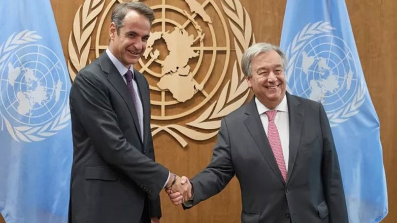 Συνάντηση Μητσοτάκη με τον Γ.Γ. του ΟΗΕ Α. Γκουτέρες