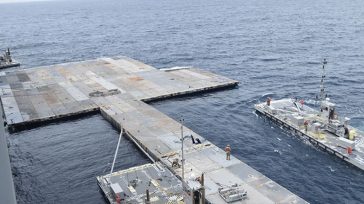 Γάζα: Η τεχνητή προβλήτα του στρατού των ΗΠΑ θα αποσυρθεί εντός ημερών