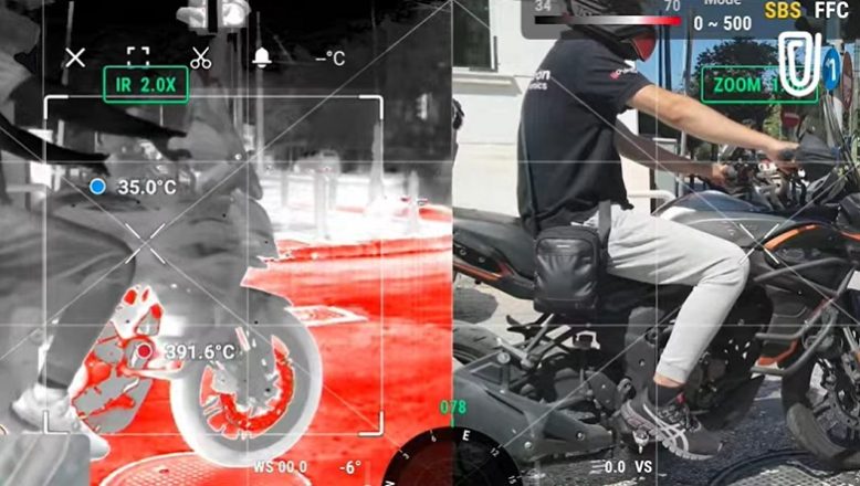 Θερμική κάμερα κατέγραψε 100°C στην Αθήνα Θερμική κάμερα κατέγραψε 100°C στην Αθήνα