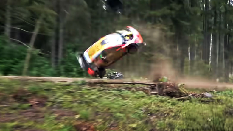 Δείτε το τρομακτικό και ανεξήγητο ατύχημα του Ott Tanak στο Ράλλυ Εσθονίας (Βίντεο)