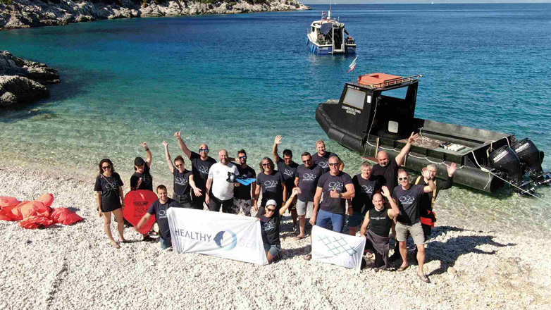 Μεγάλη επιχείρηση καθαρισμού θαλάσσιων υδάτων στη Δυτική Ελλάδα από την Hyundai Motor και τη Healthy Seas